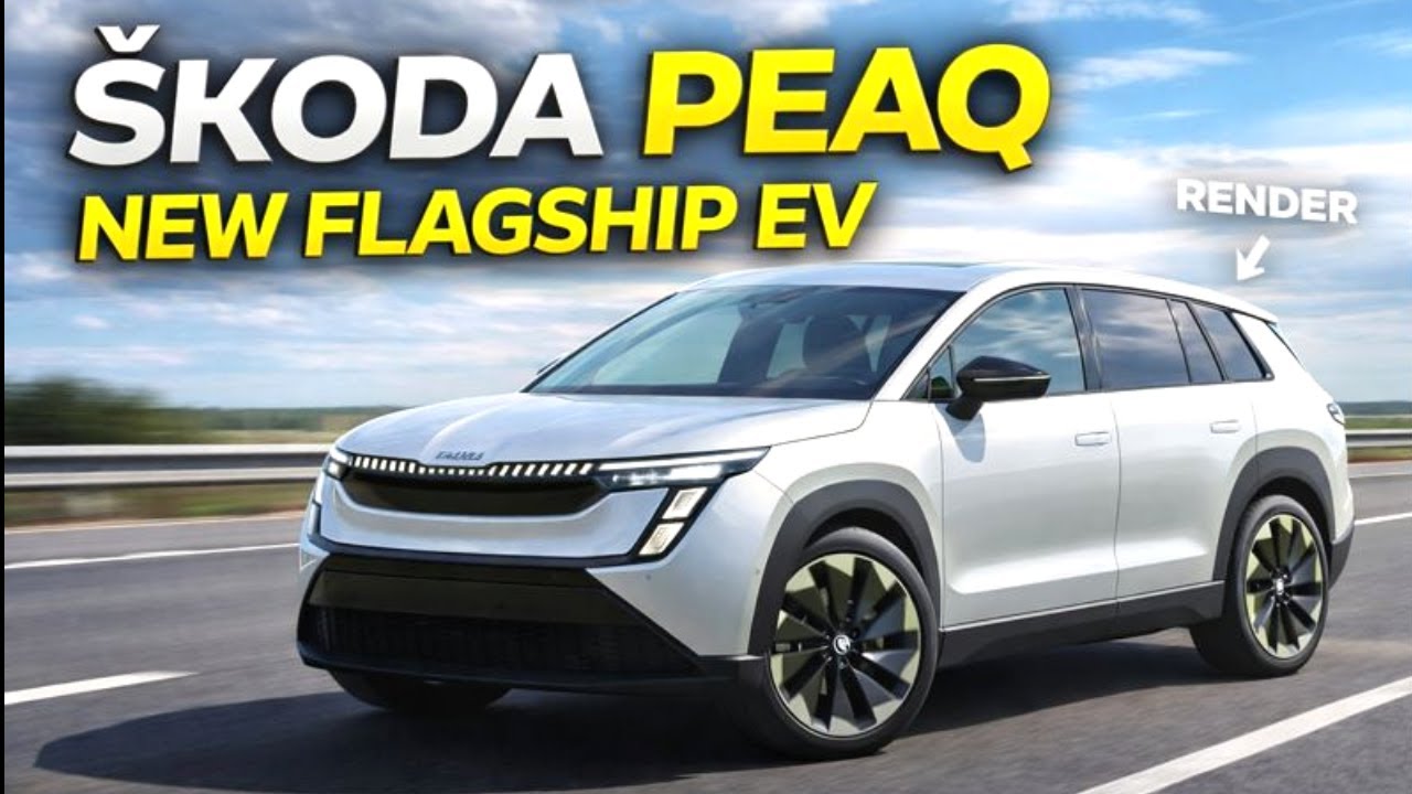 Škoda Peaq Electric Flagship SUV Coming in 2026