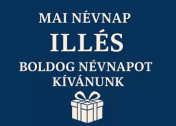 Mai névnap (július 20.): Illés - Köszöntsd fel!
