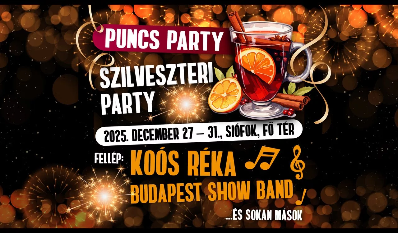 Szilveszteri programajánló 4. rész: Siófok – az év utolsó éjszakája a Balatonon