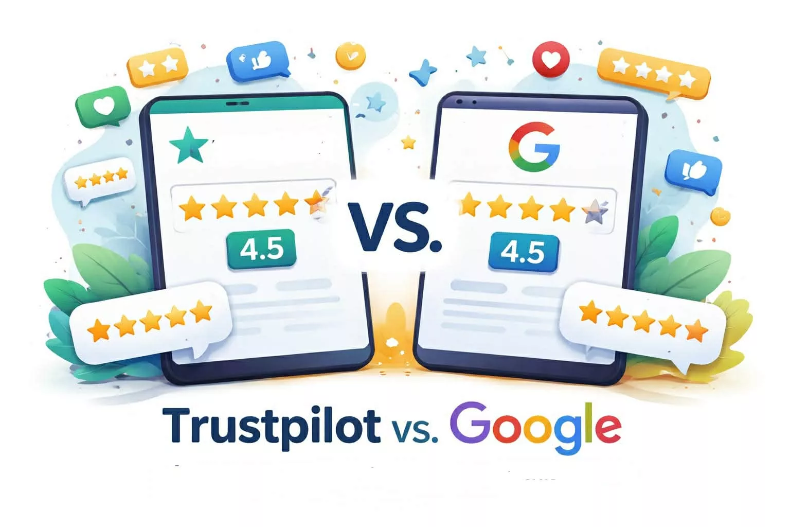 Trustpilot vs. Google értékelések – melyikben bízzunk jobban vásárlás előtt?